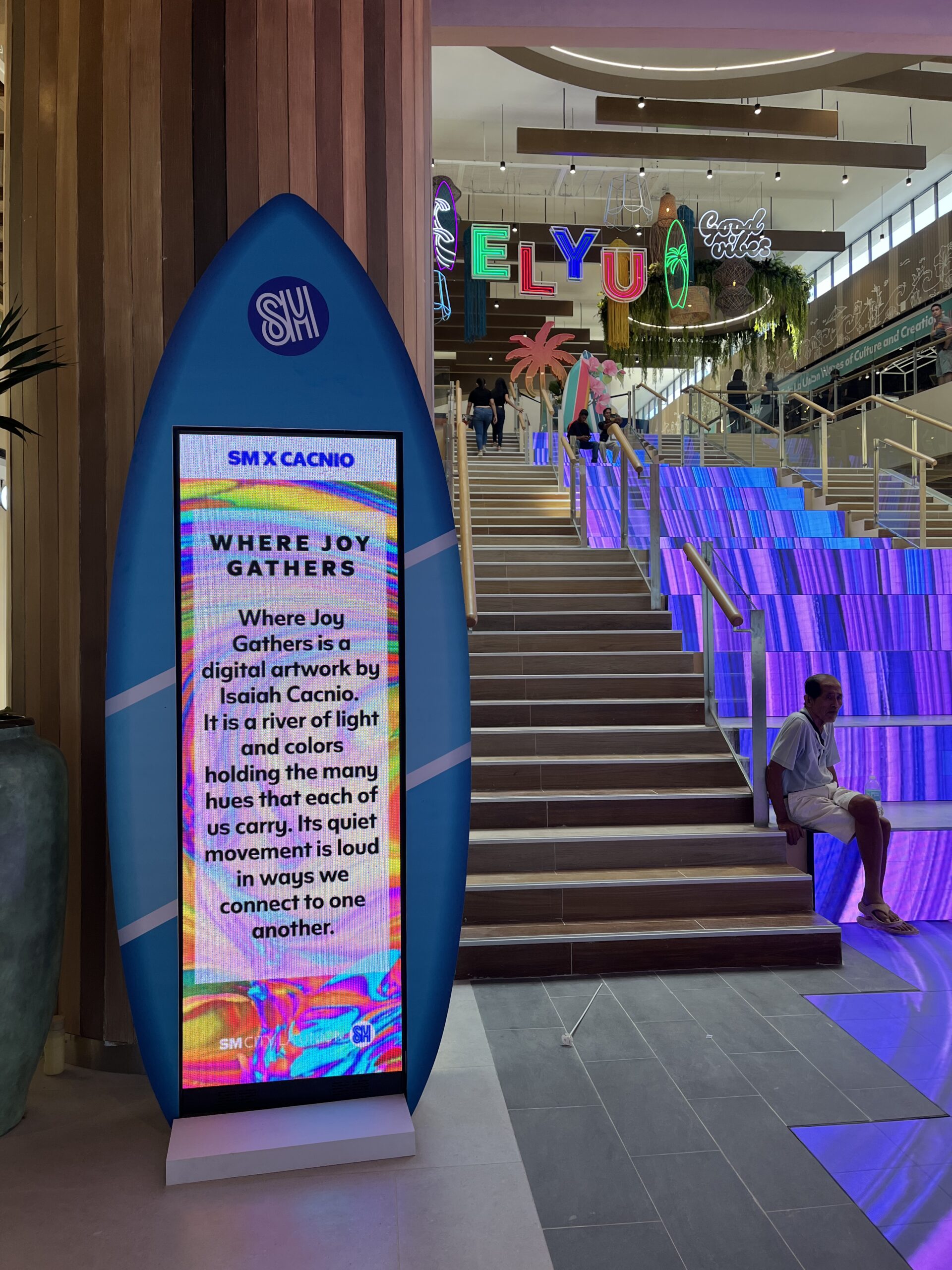 SM LED Poster