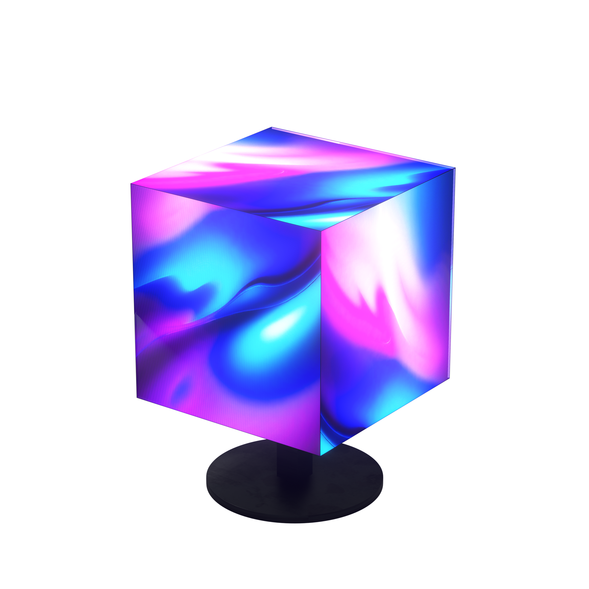 LED Cube PNG